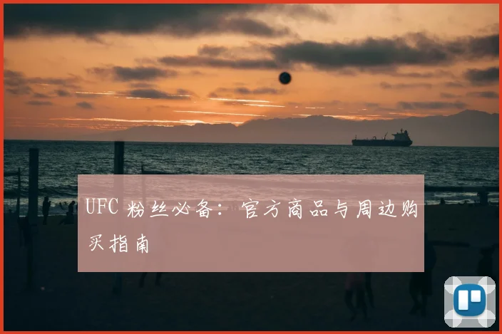 UFC 粉丝必备:官方商品与周边购买指南