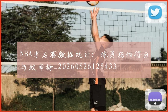 NBA季后赛数据统计：球员场均得分与效率榜_20260526125433